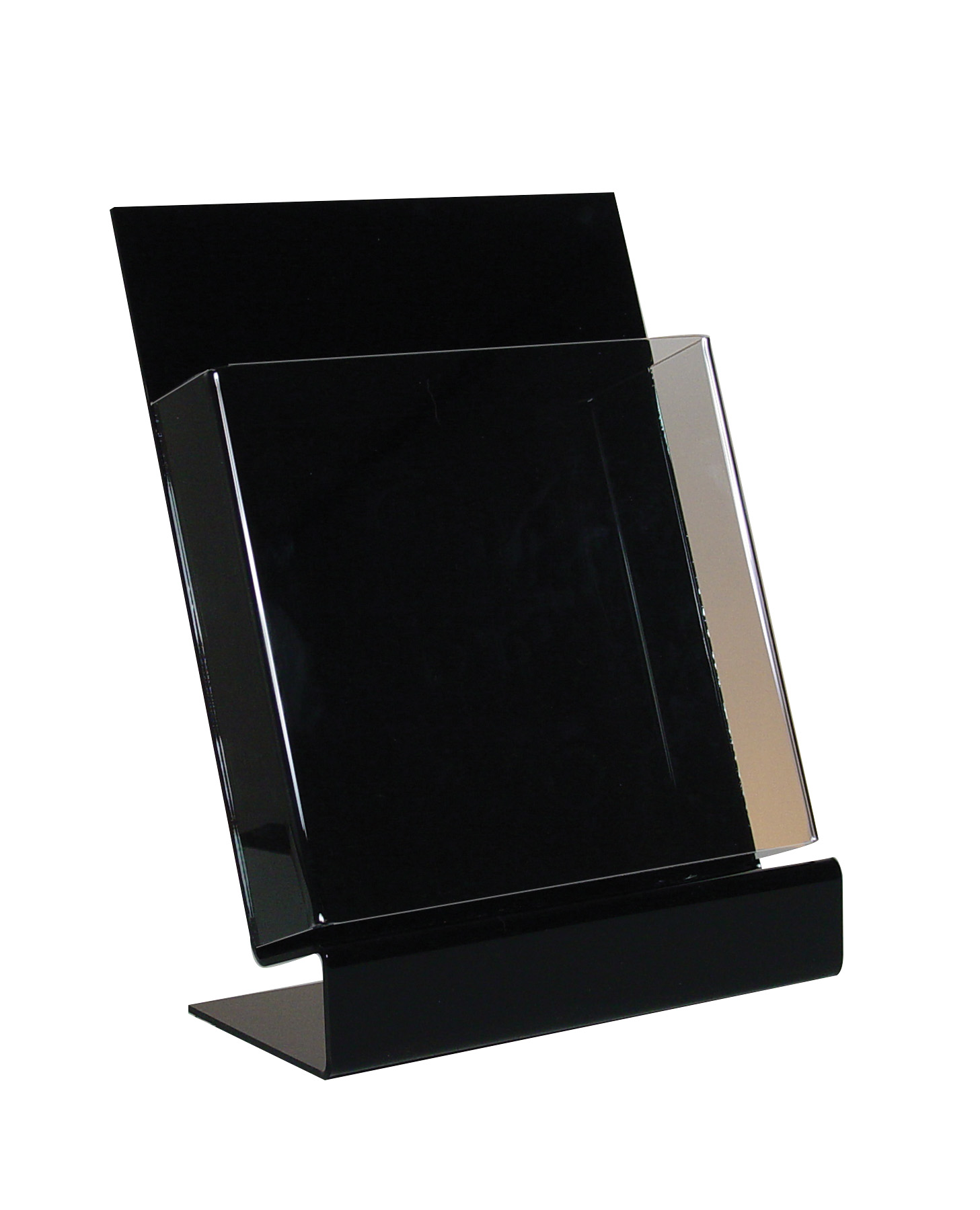 Slant Back Brochure Holder for 8-1/2"w Literature