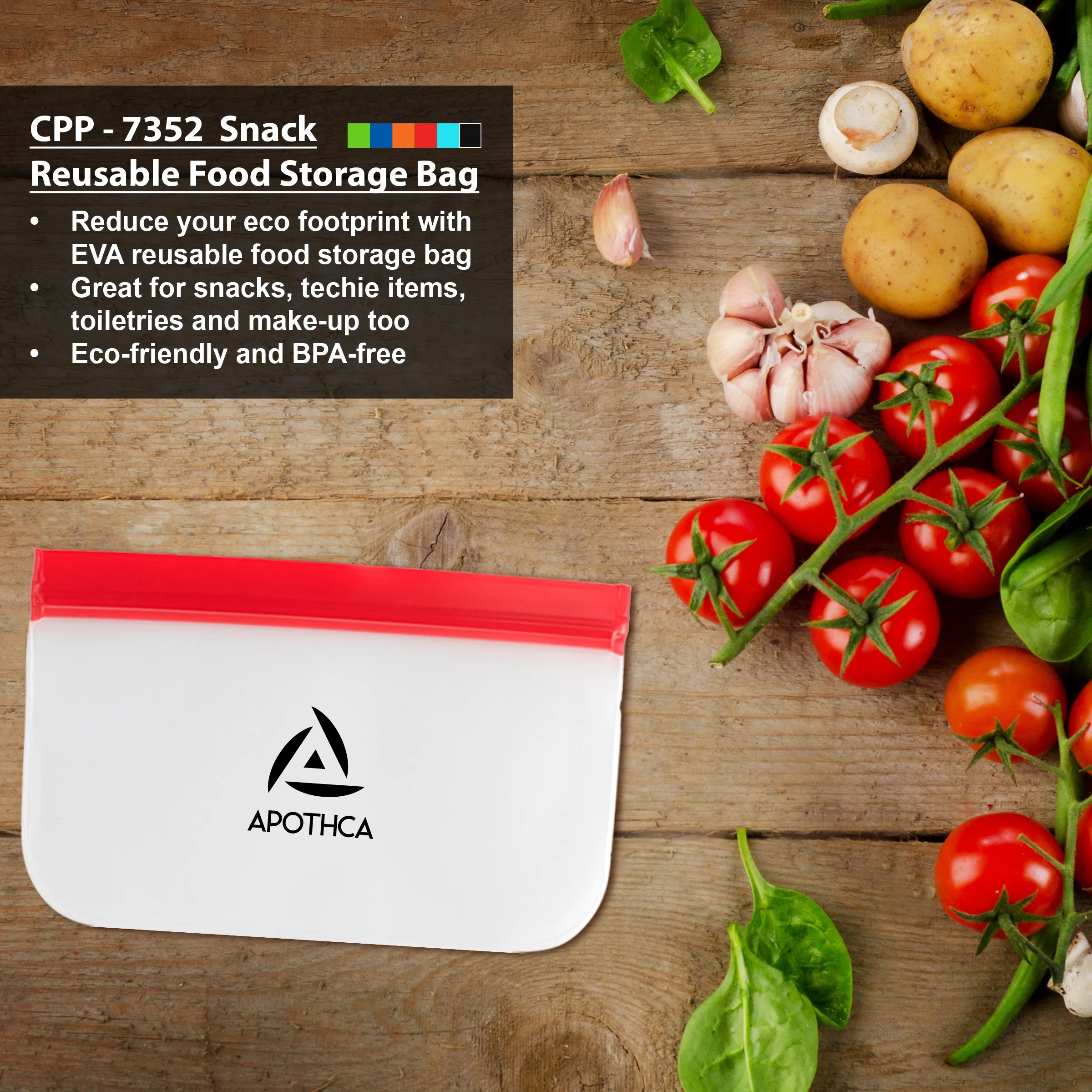 Snack Reusable Food Storage Bag 17