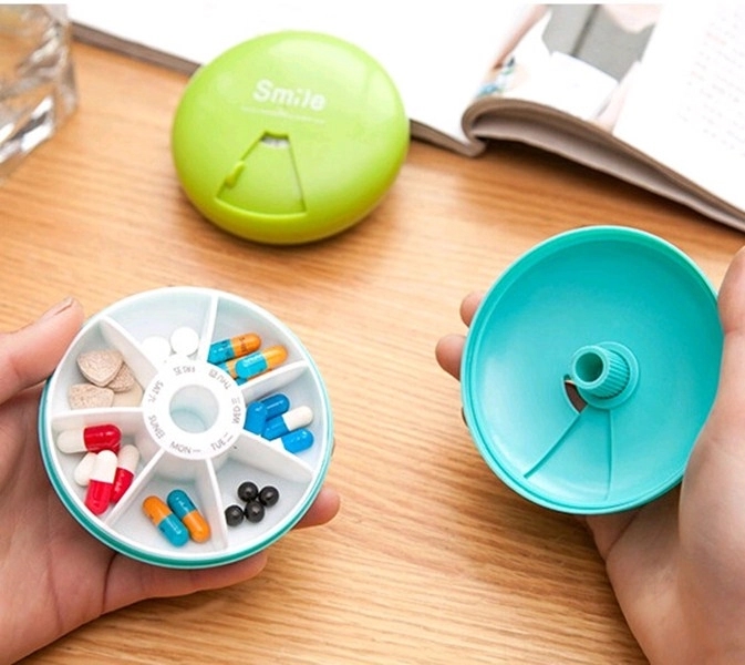 Pills Organizer/ Dispenser, Medicine Storage Container 5
