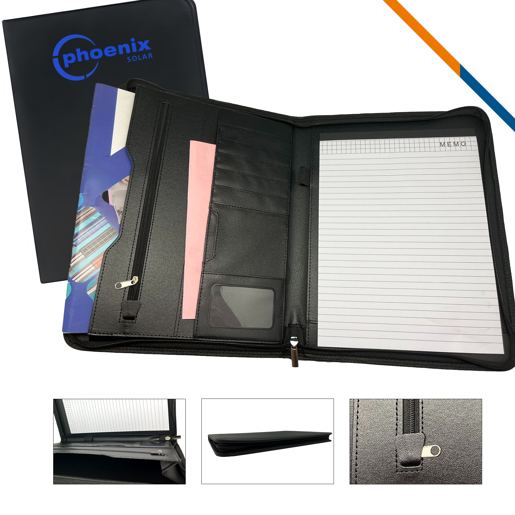 Defree Leatherette Portfolios 5