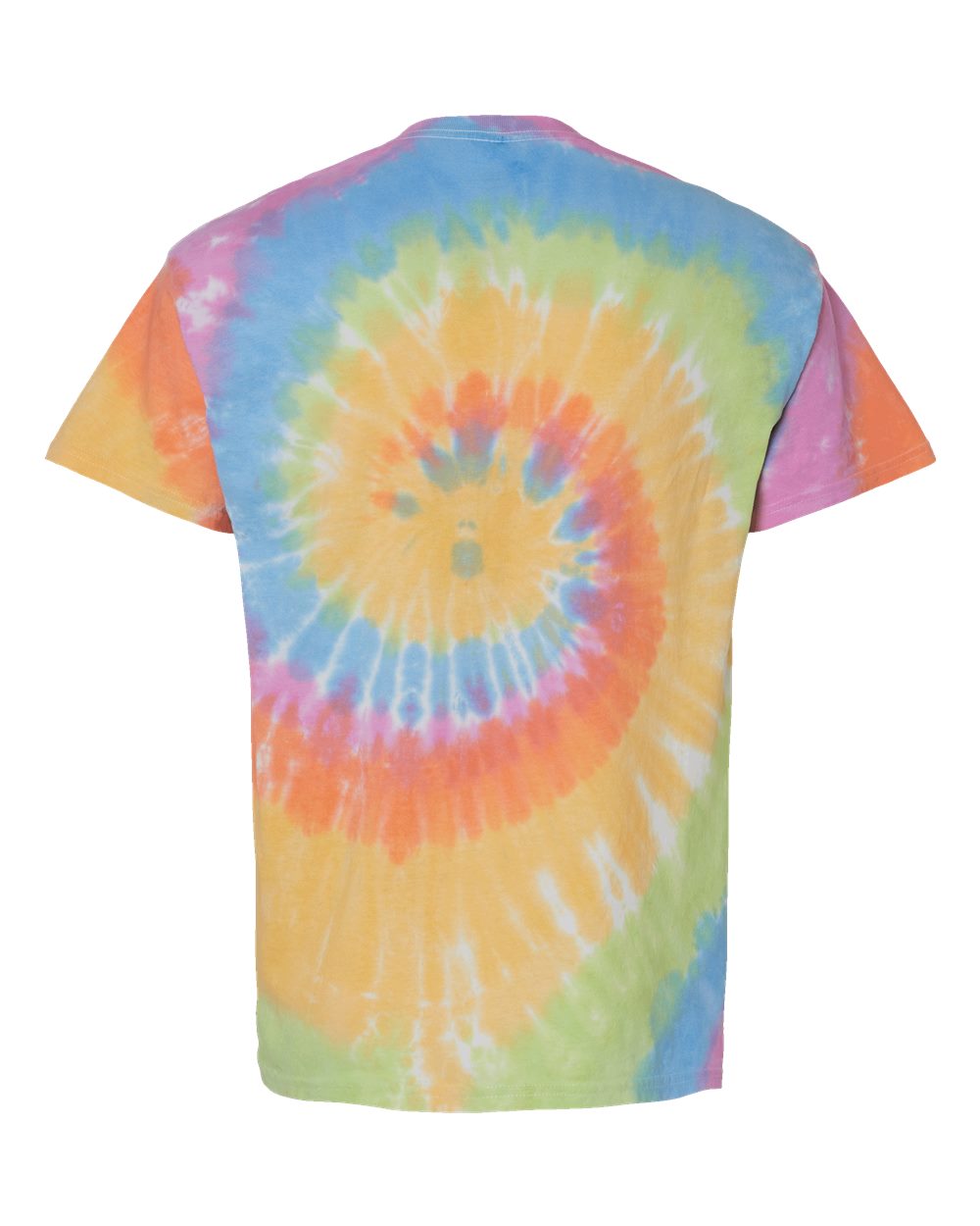 Unisex Multi-Color Tie-Dyed T-Shirt - 1000 246