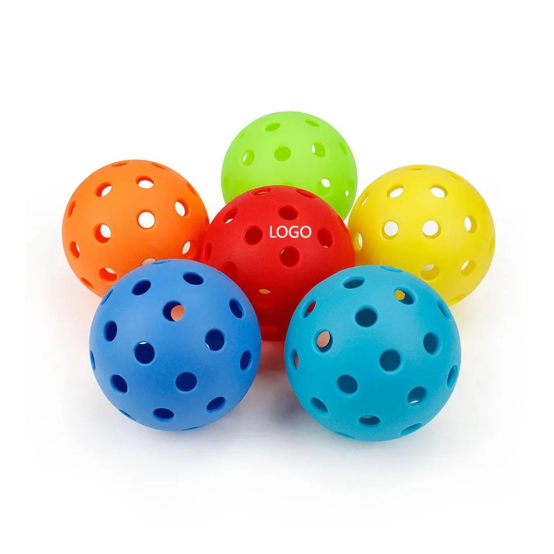 Seamless Inside 40 Holes  Pickleball Balls For Outdoor 7