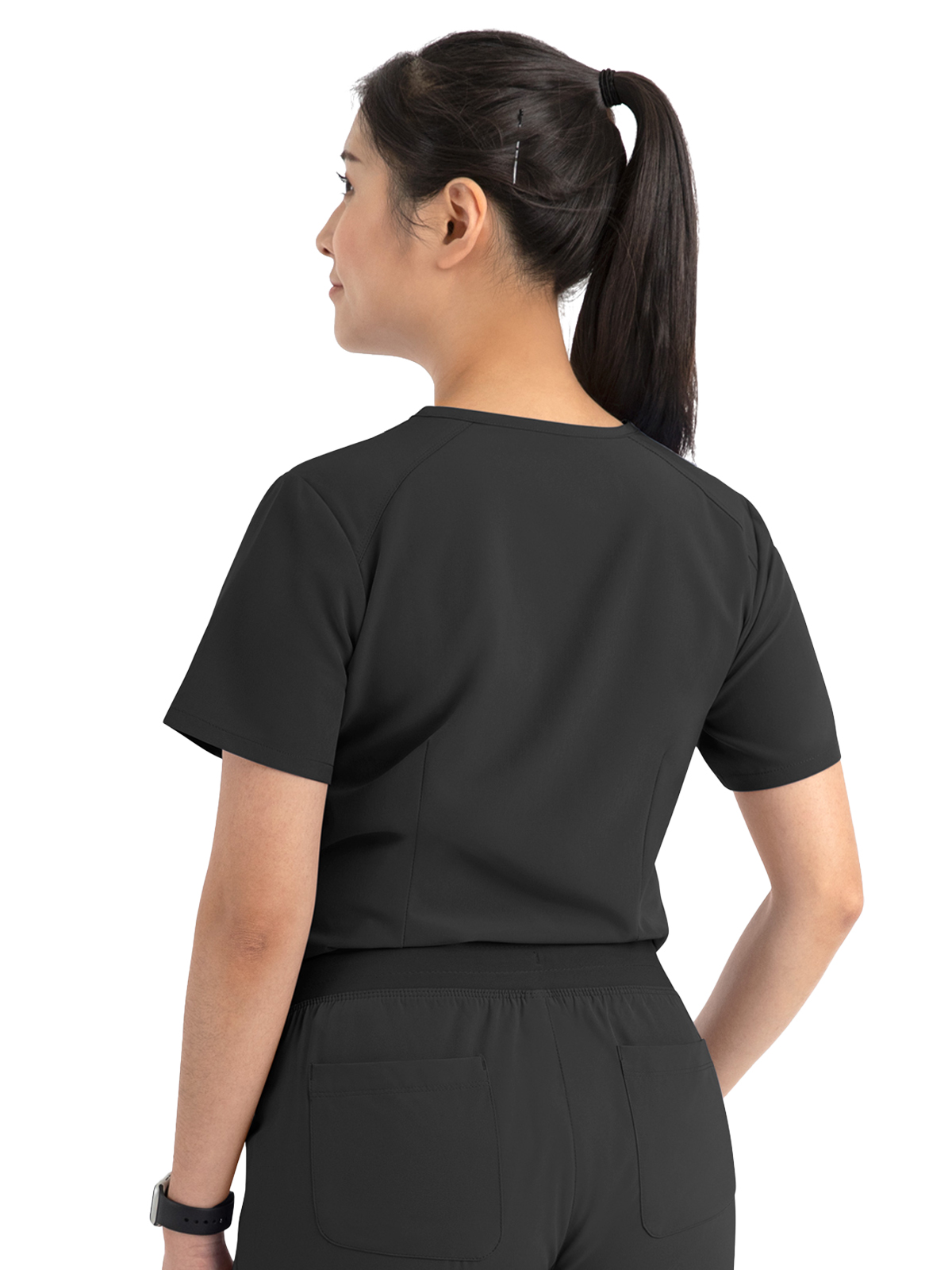 Maevn - Matrix Impulse - Women's One-Pocket V-Neck Tuck-In Top 2