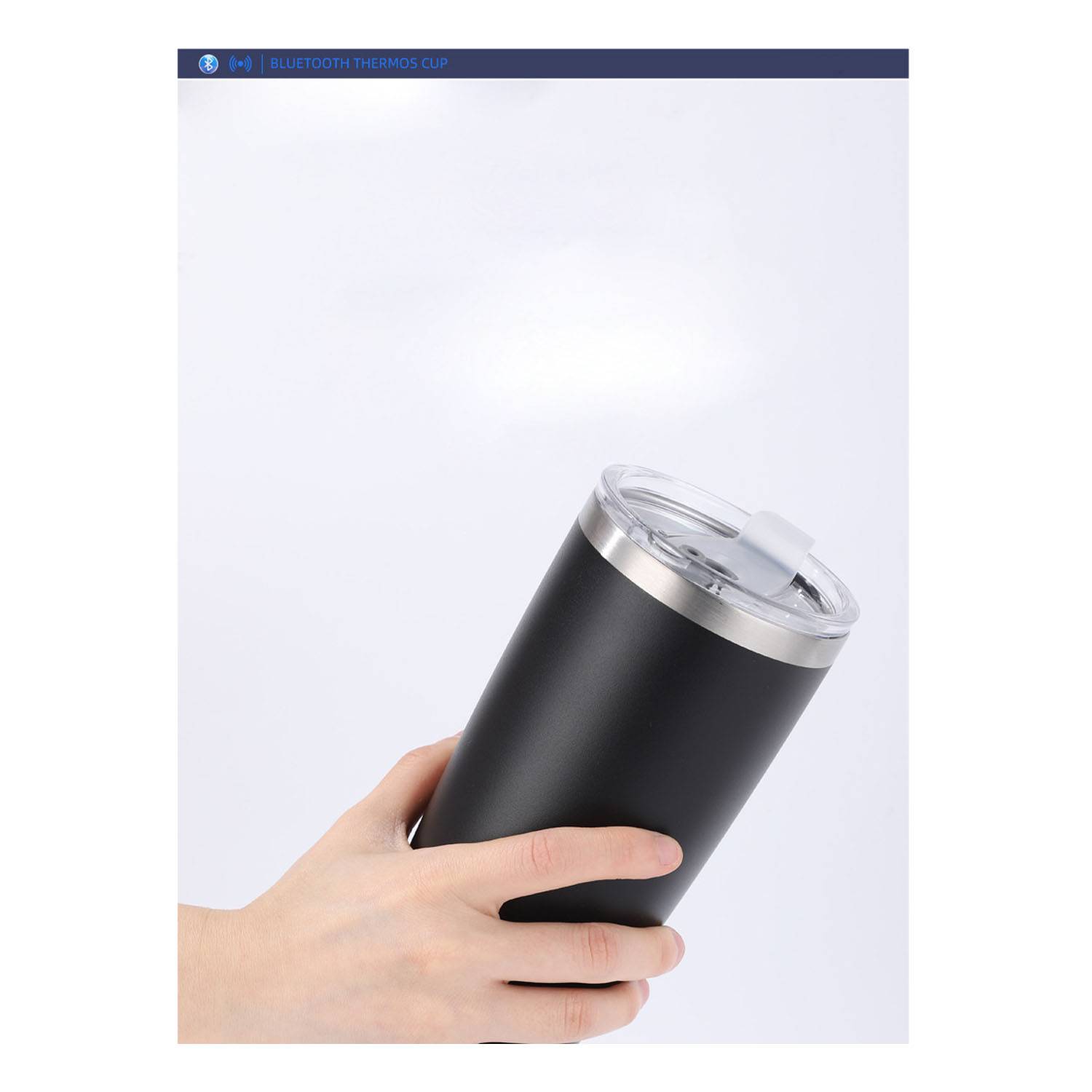Customizable 20oz STEEL TUMBLER WITH SPEAKER 6