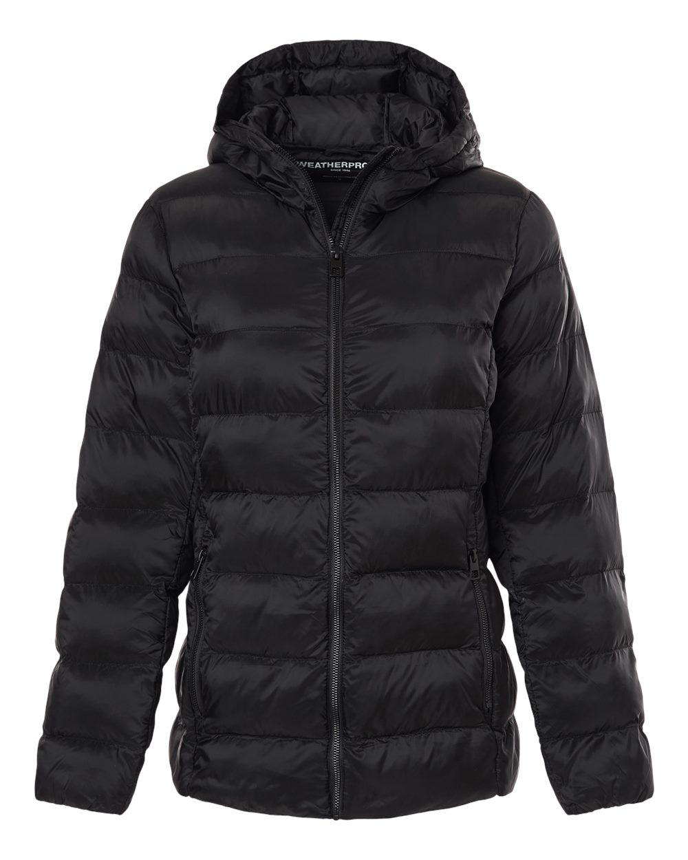 Women's Lightweight Poly-filled Hooded Puffer Jacket - W26715 7
