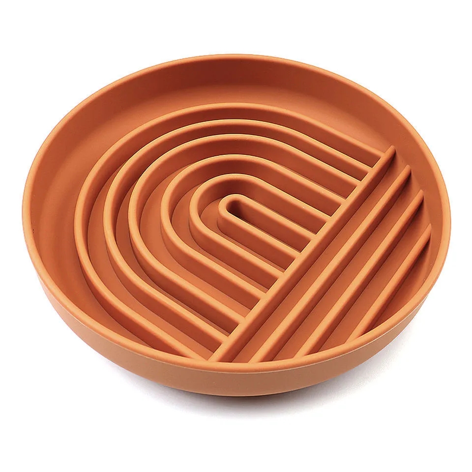 Silicone Puzzle Slow Feeder Bowl for Dogs 12
