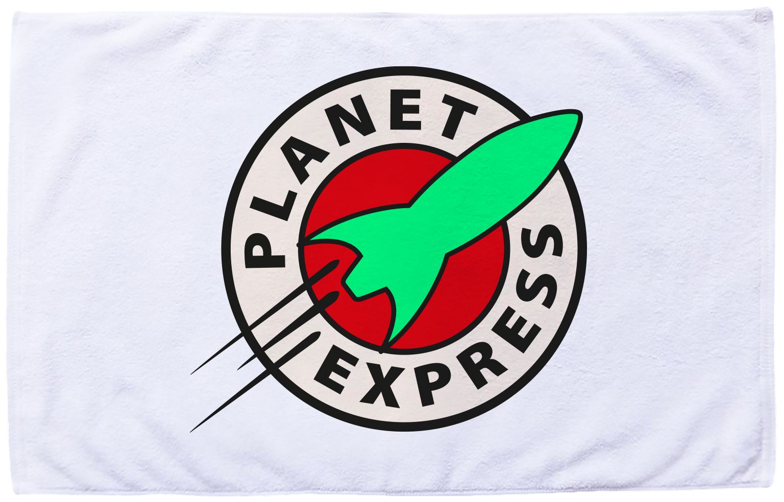 MaxxColor White Sport Rally Towel 15" x 24"