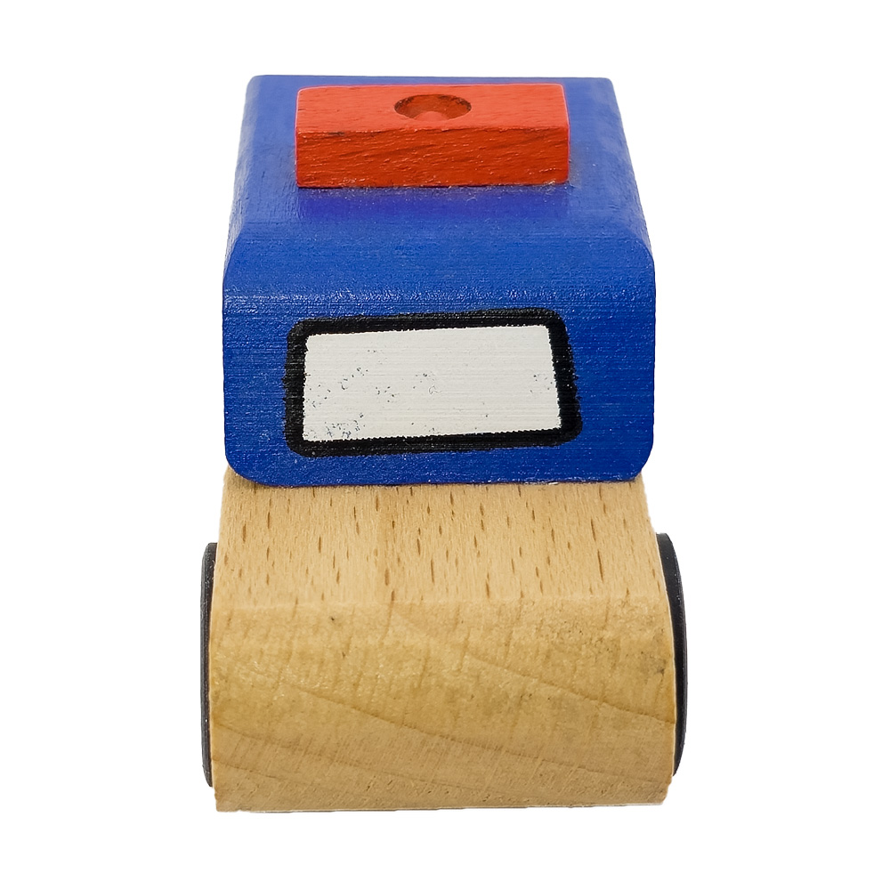 Wooden Police Car 3