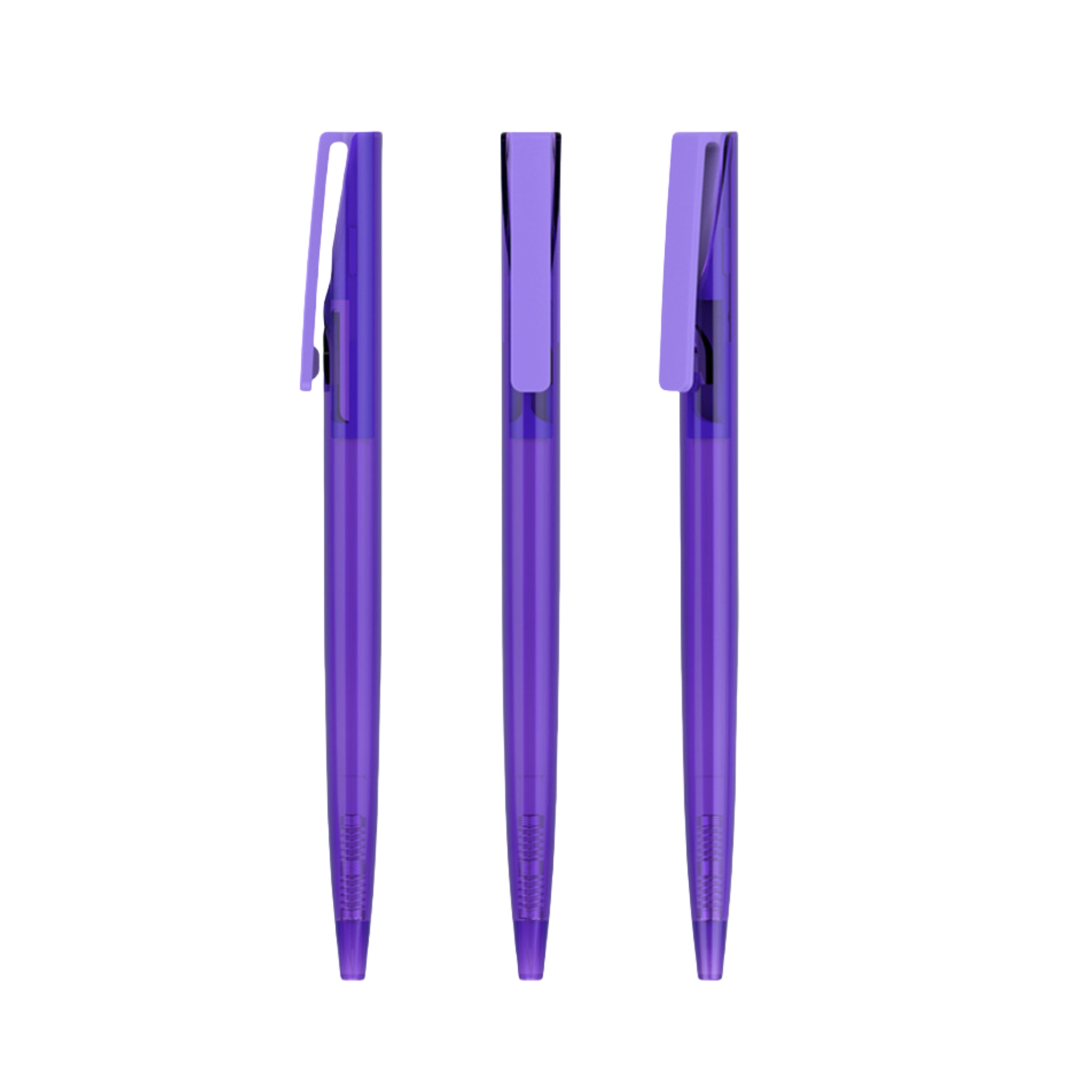 Colored Hybrid Ink Ballpoint Pens Comfortable Grip 7