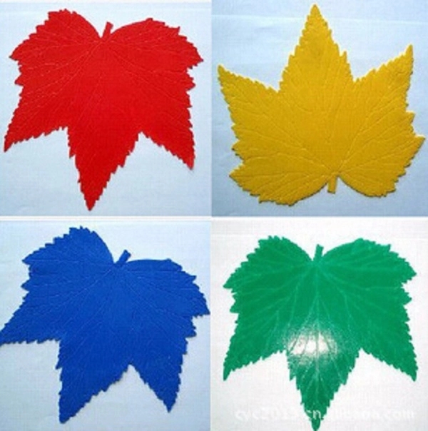 Maple Leaf shape Automotive Jelly Sticky Pad 1