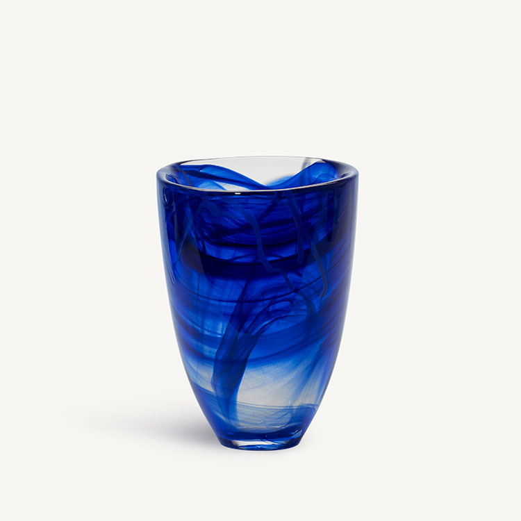 CONTRAST VASE BLUE/BLUE  1