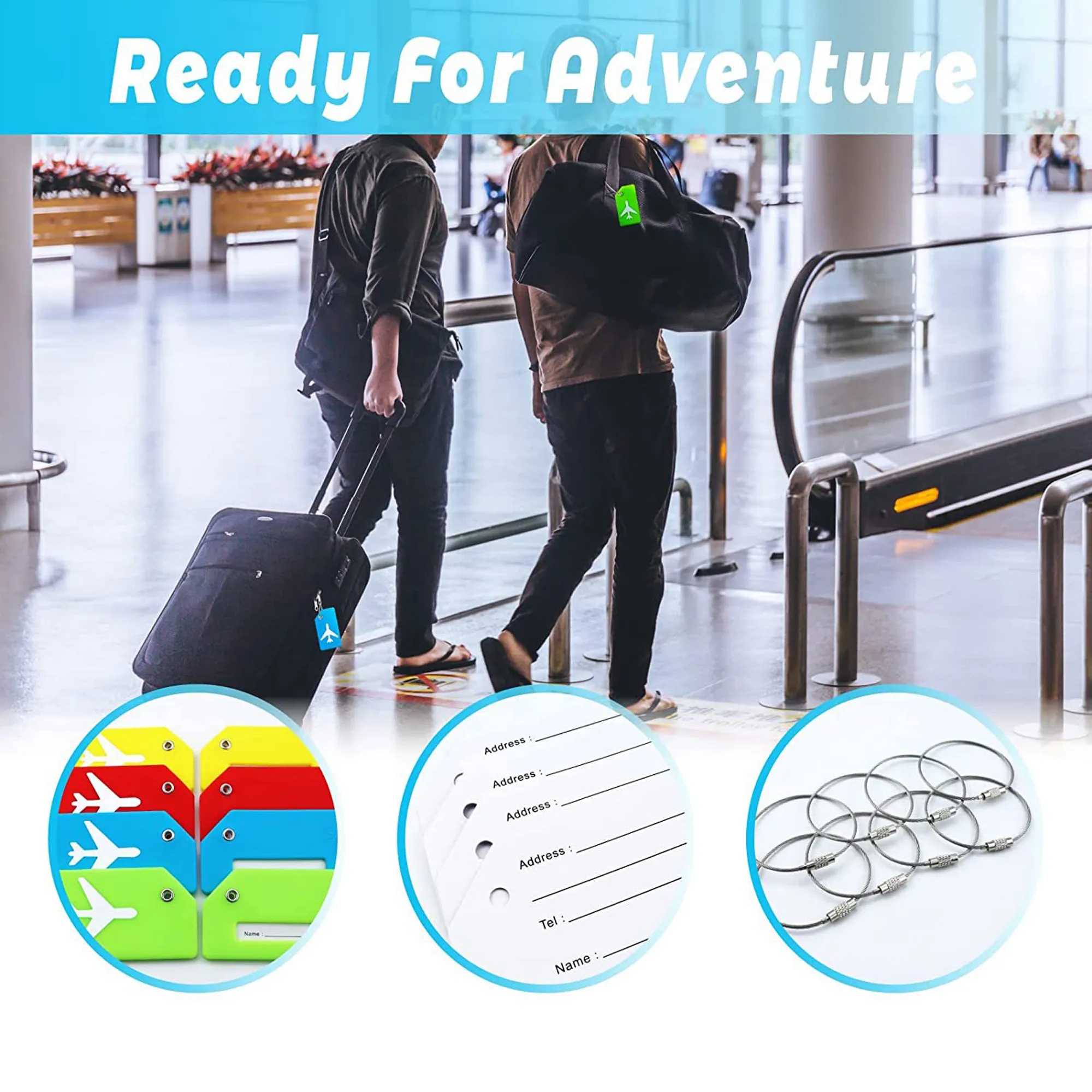 Silicone Luggage Tag 4