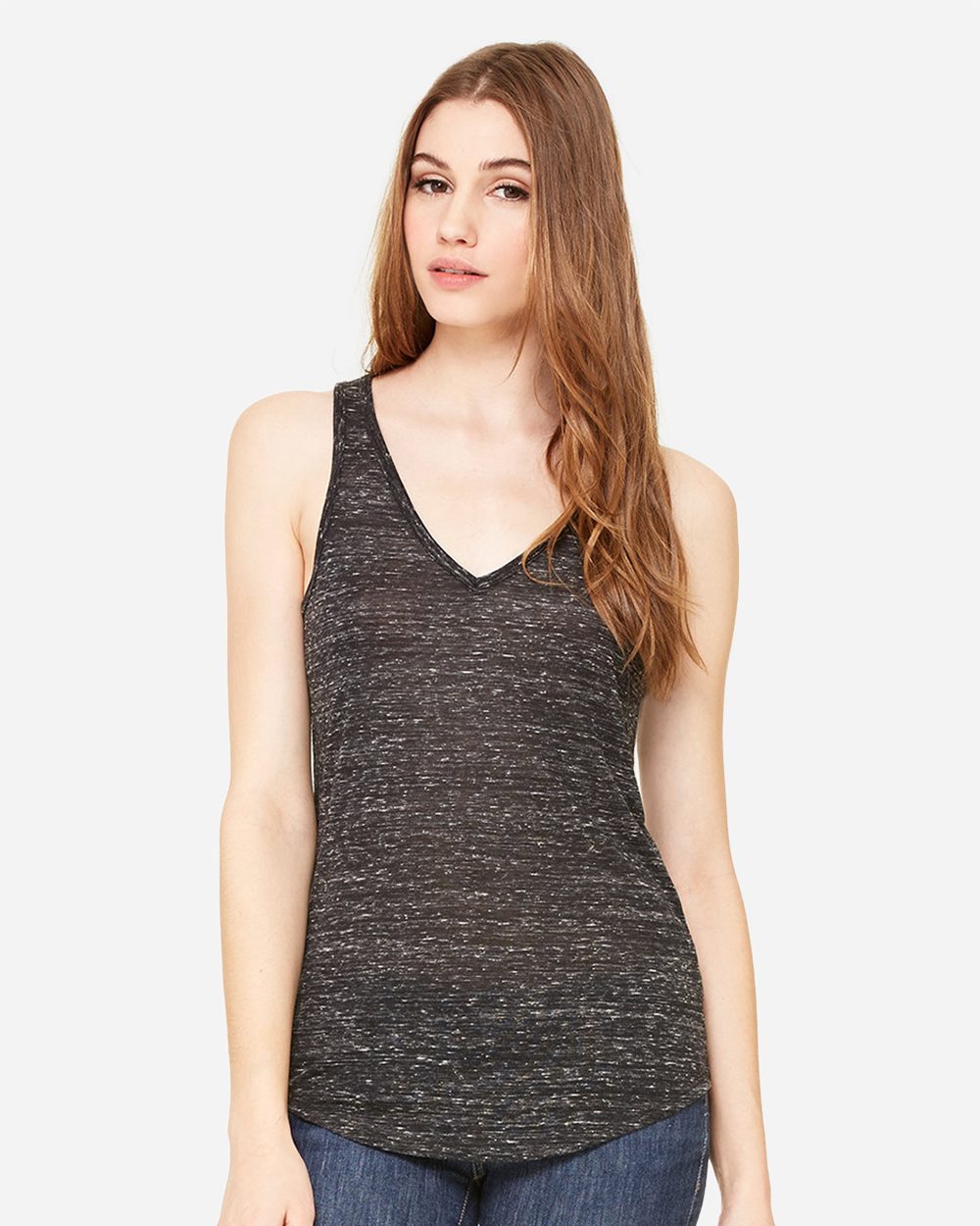 Women's Flowy V-Neck Tank - 8805 15