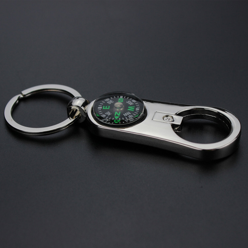 3 in 1 Compass Metal Key Ring and Bottle Opener 8
