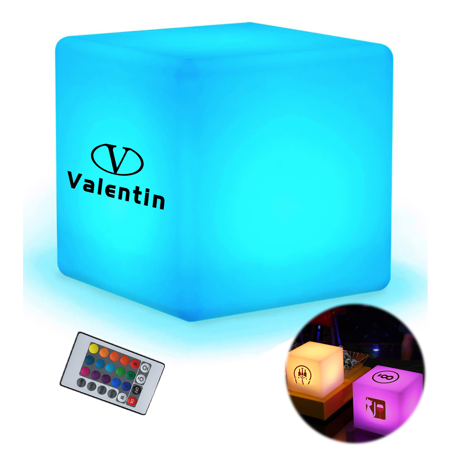 8 Inches Dimmable Led Cube Light 3