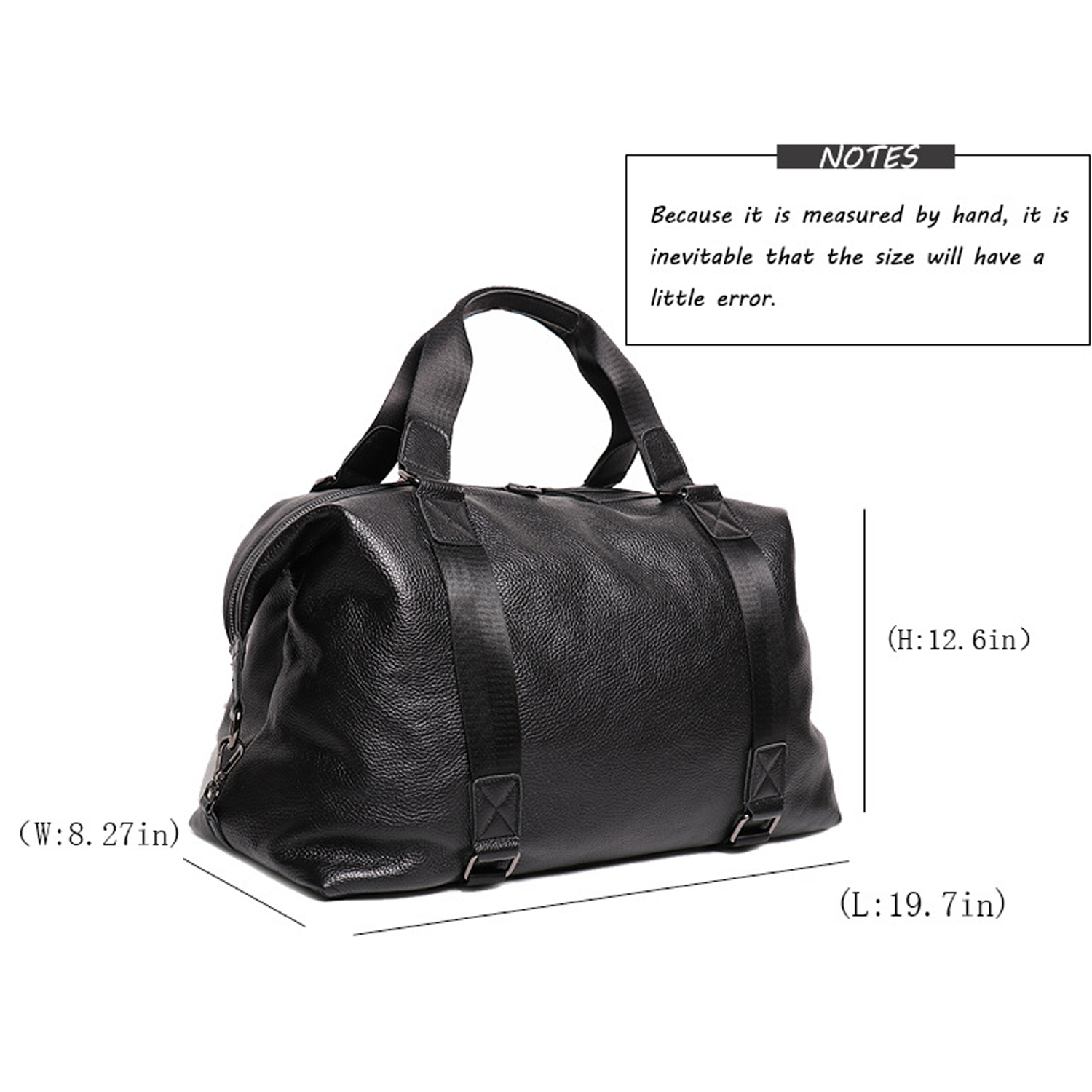 Leather Travel Duffel Bag 4