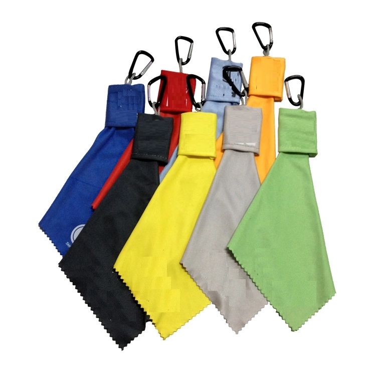 Keychain w/Micro Fiber Cleaning Cloth/Lens Cleaner & Carabin 1
