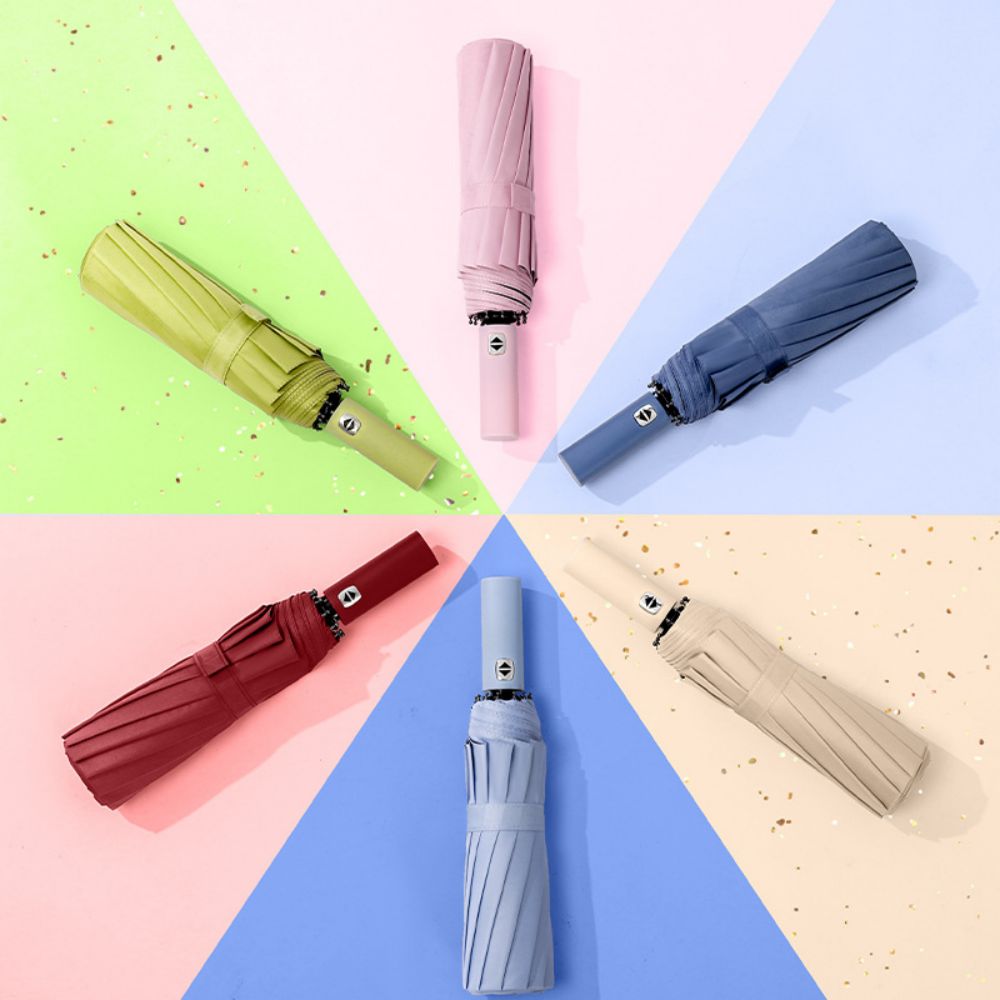 24-Rib Dual-Purpose AutomaticFolding Umbrella 1