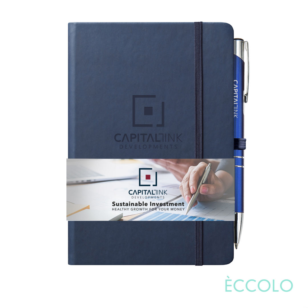 Eccolo® Cool Journal/Clicker Pen - (M) 7