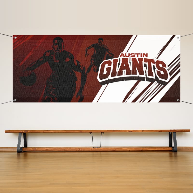 Custom 4' X 10' Mesh Banners 14