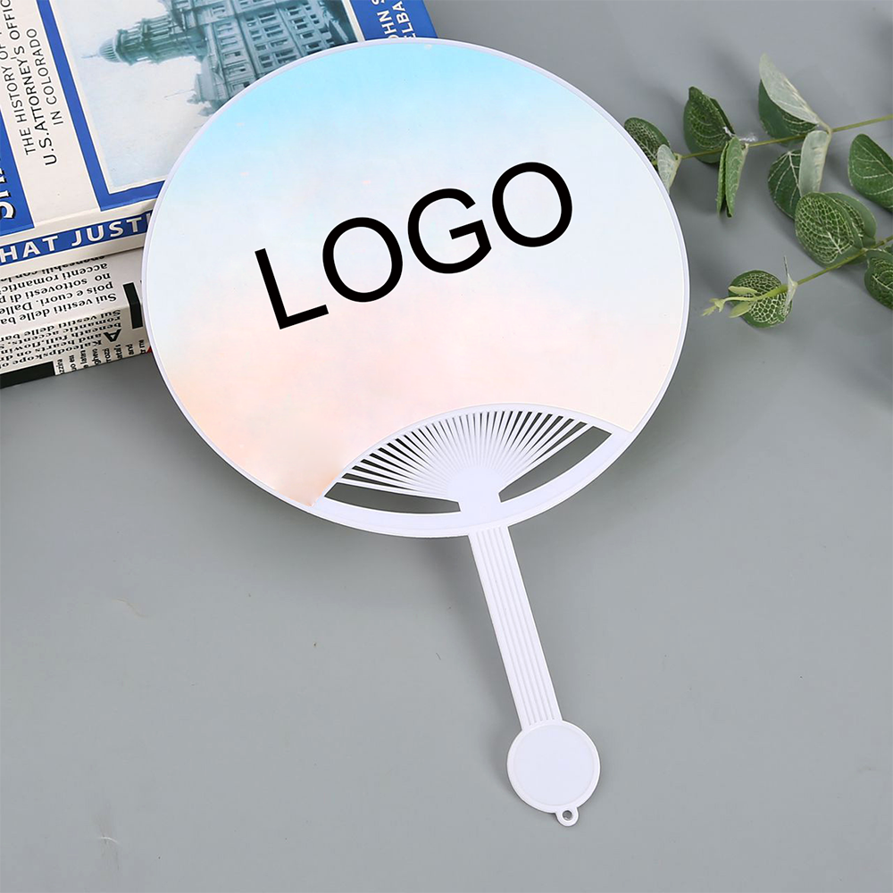 Round advertising hand fan 6