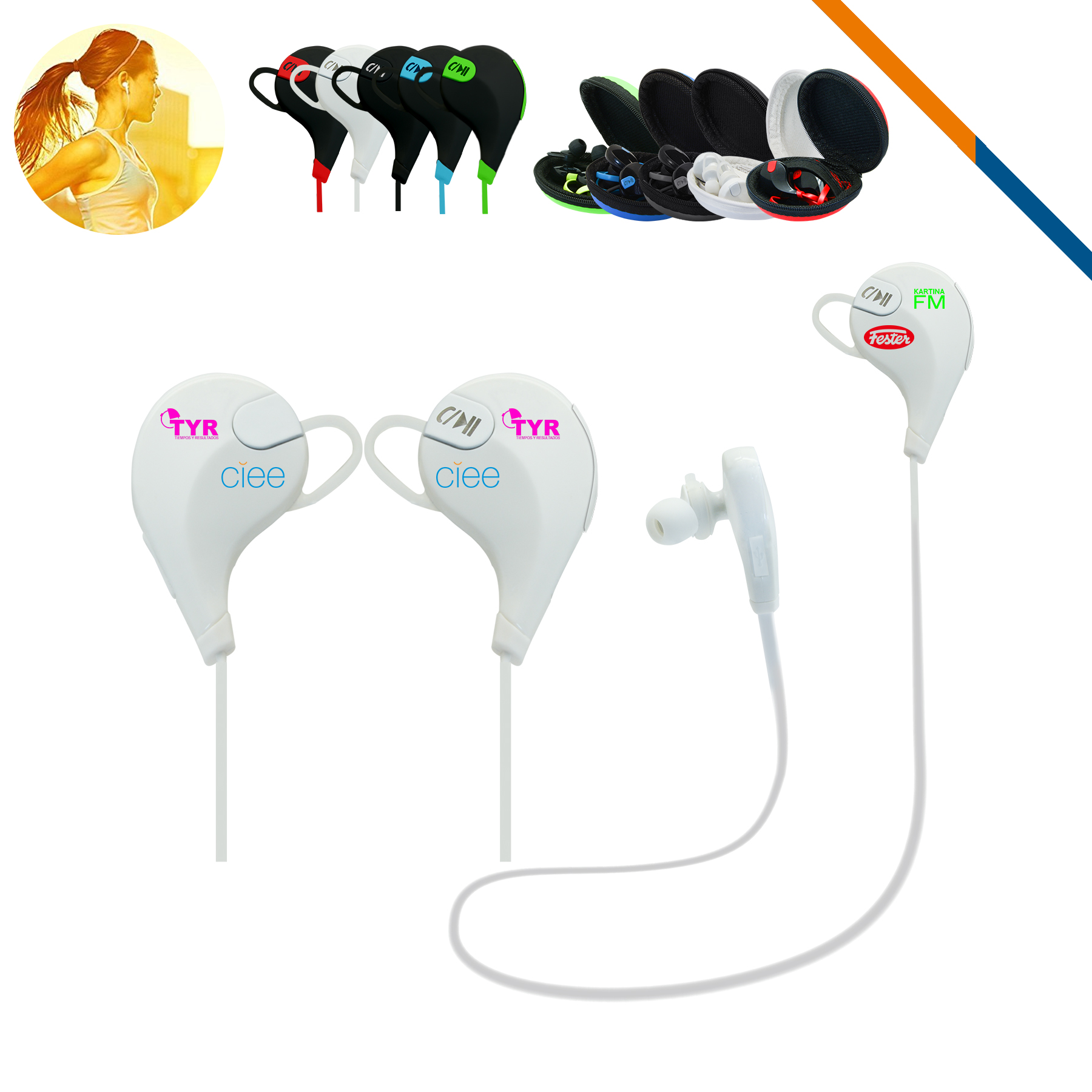 Sporty Bluetooth Headset 5
