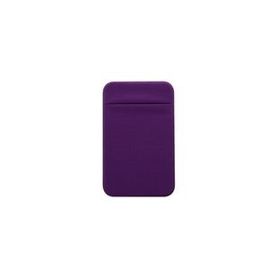 Elastic Phone Pouch Card Holder With Adhesive Back 2