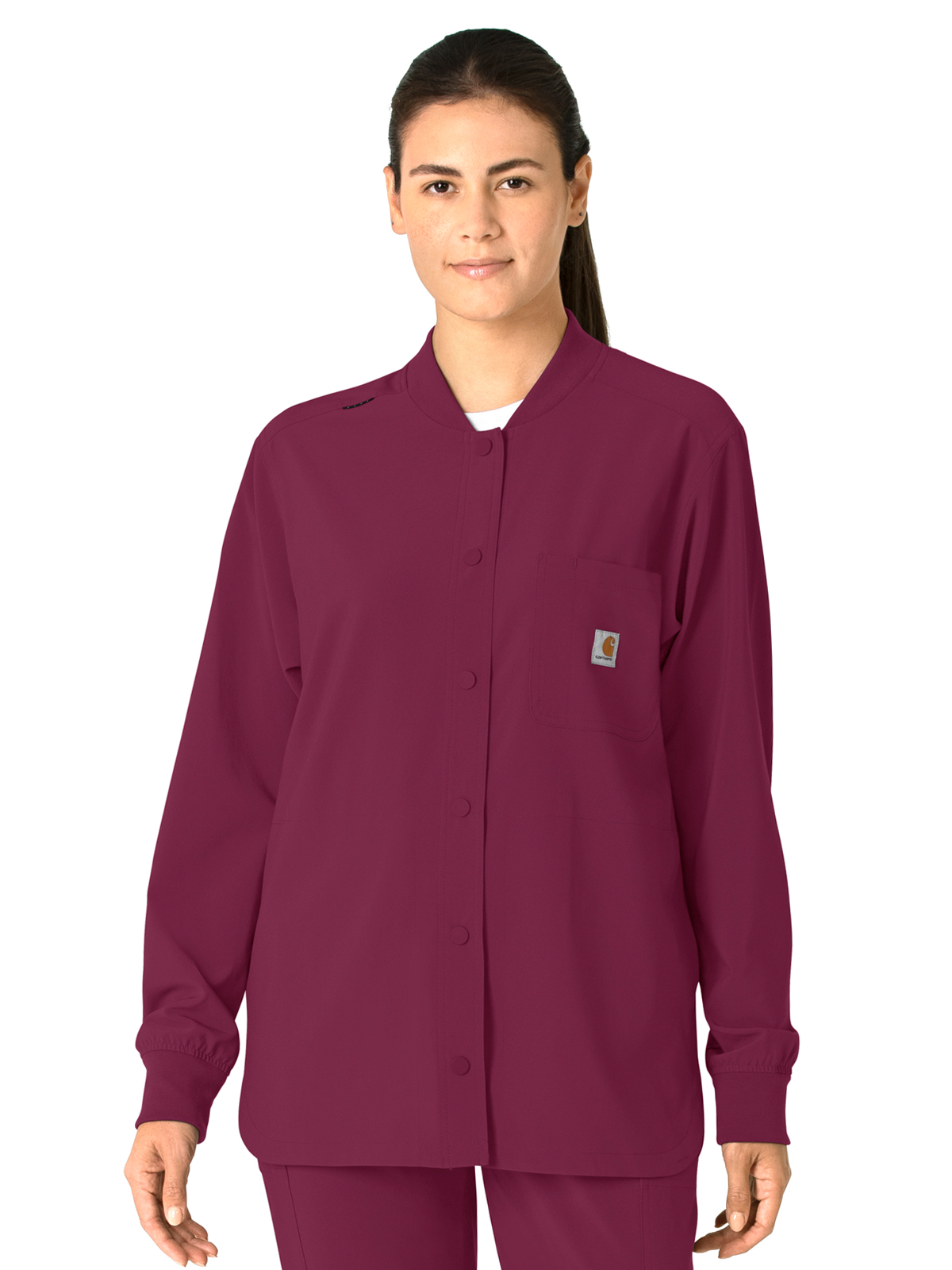 Force Cross-Flex Women's Four-Pocket Modern Fit Shirt Jacket