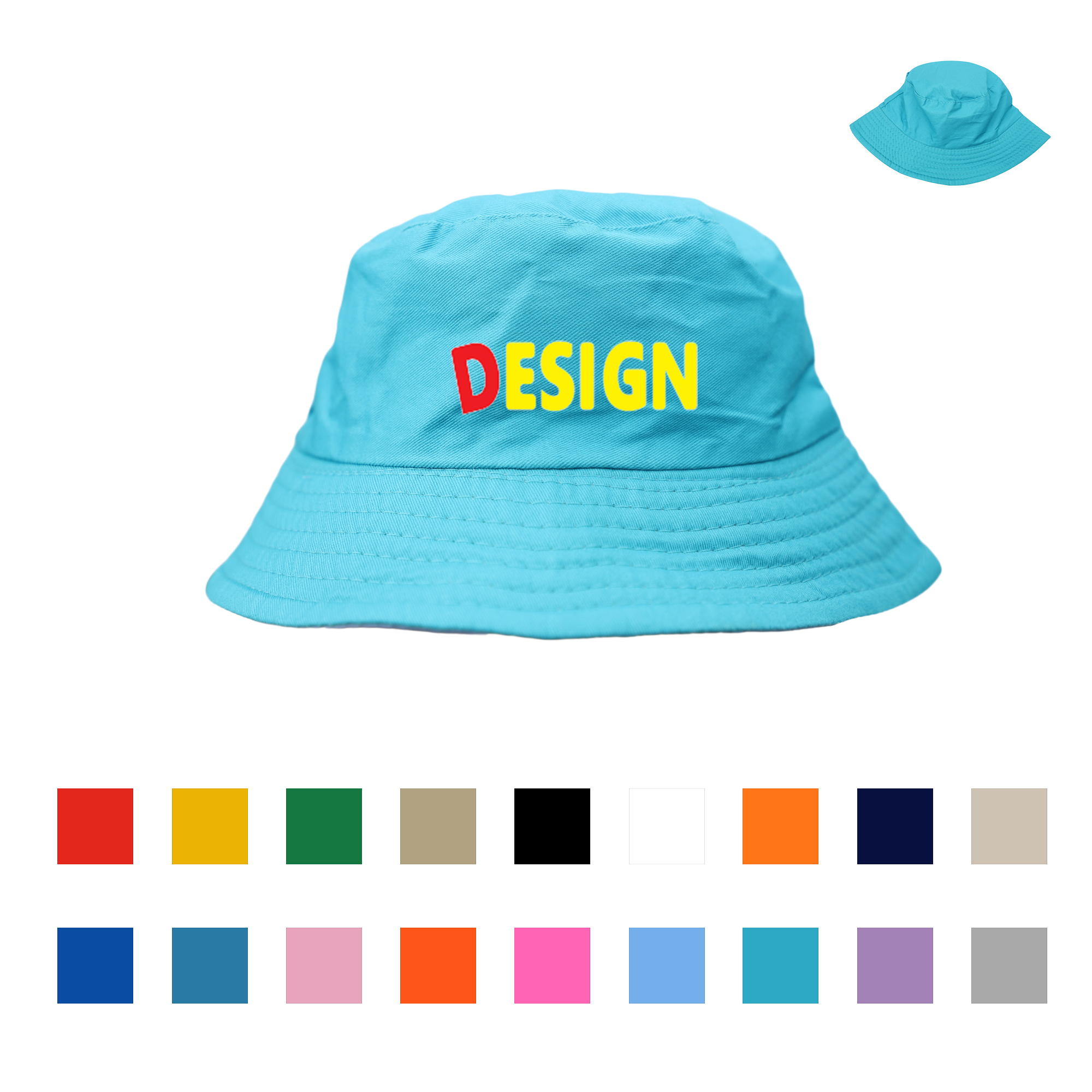Cotton Bucket Hat 2
