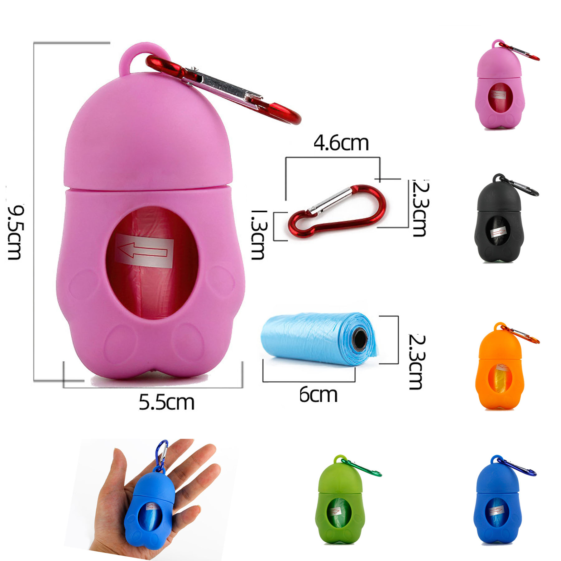 Portable Outdoor Pet trash Box 1