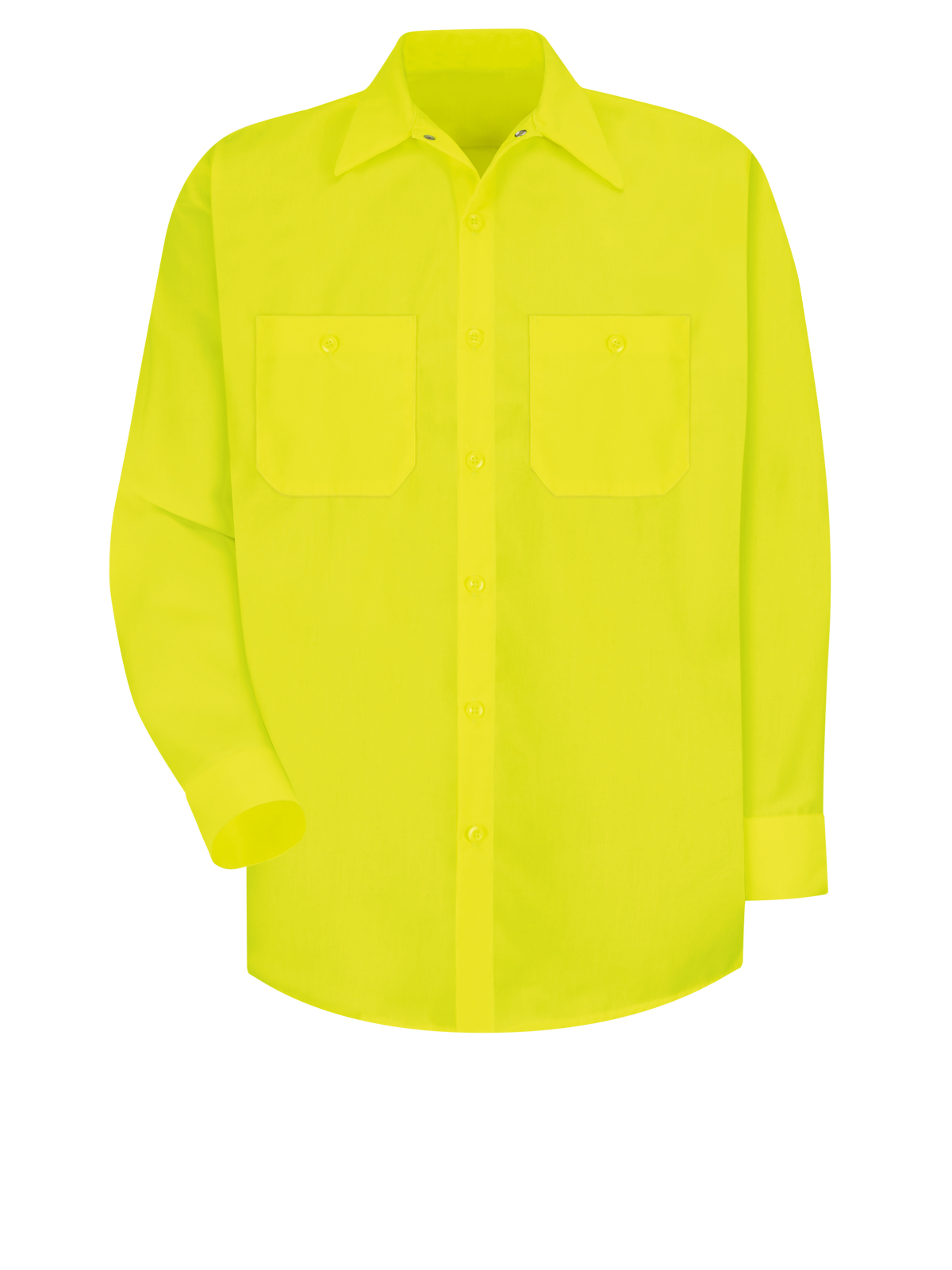 Red Kap Hi-Visibility - Men's Hi-Visibility Long Sleeve Work Shirt