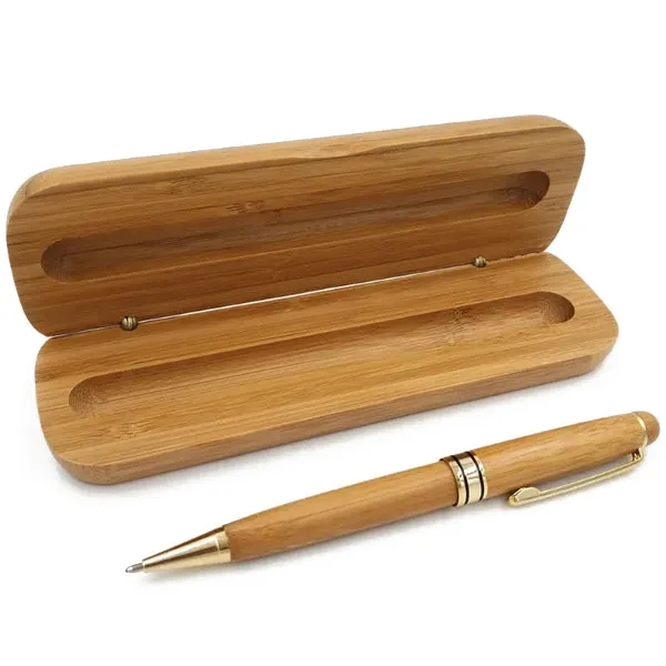 Luxury Gift Bamboo Ballpoint Pen Sets 2