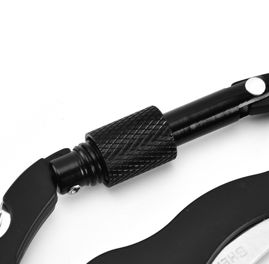 2 in 1 Carabiner and Stainless Steel Folding Pocket Knife 4