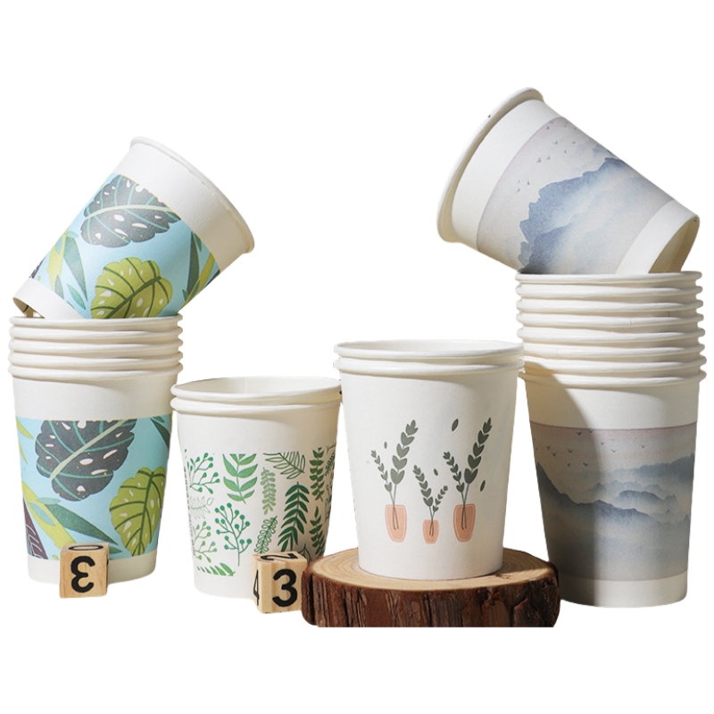 9oz Custom Disposable Paper Cups 2