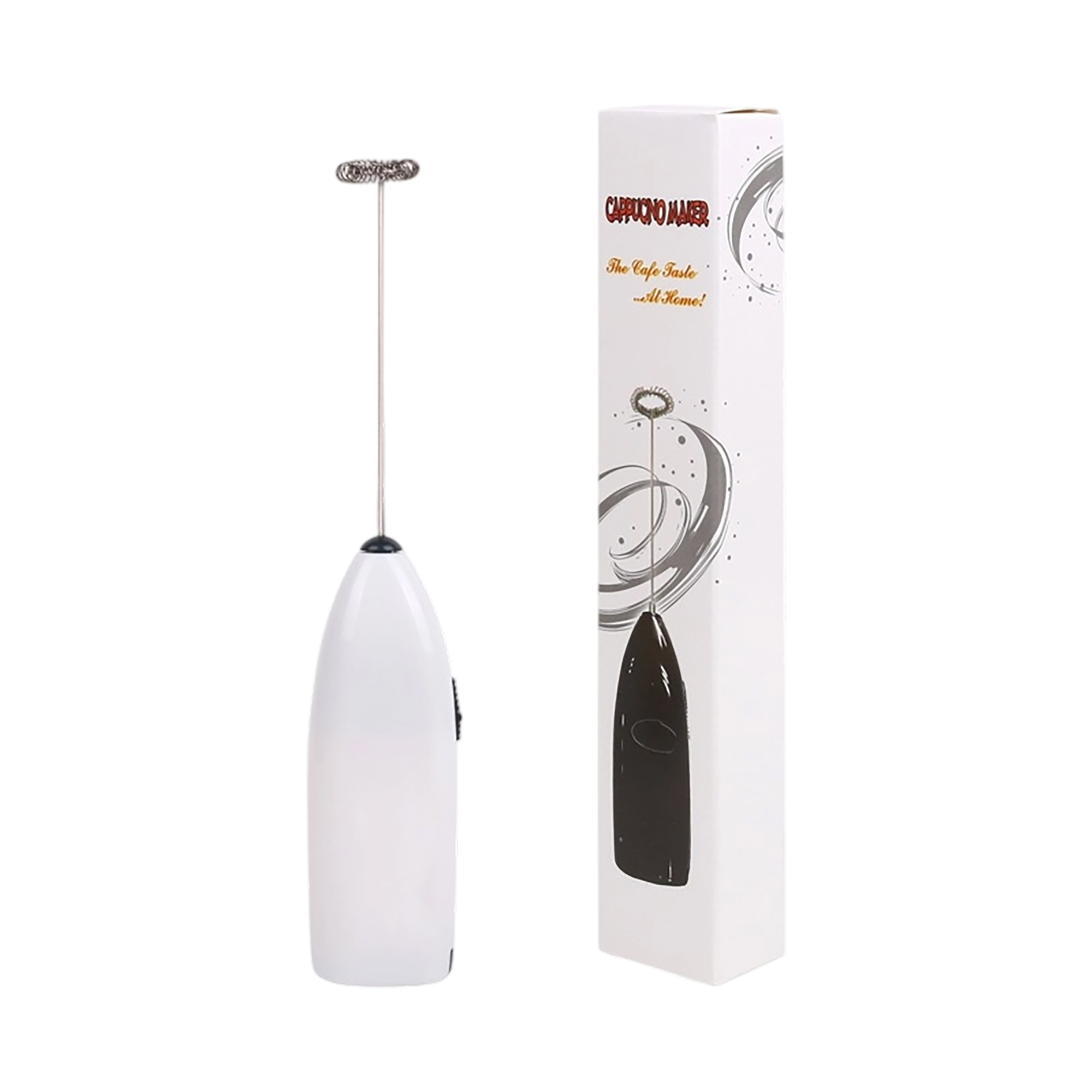 Stainless Steel Handheld Milk Frother With Battery Power 4