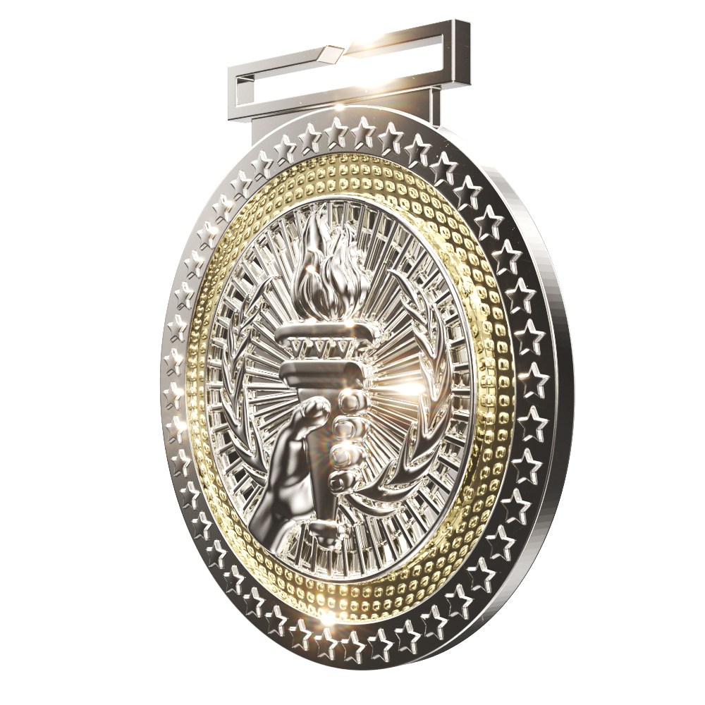 Victory Dual Plated Medallion (3") 5