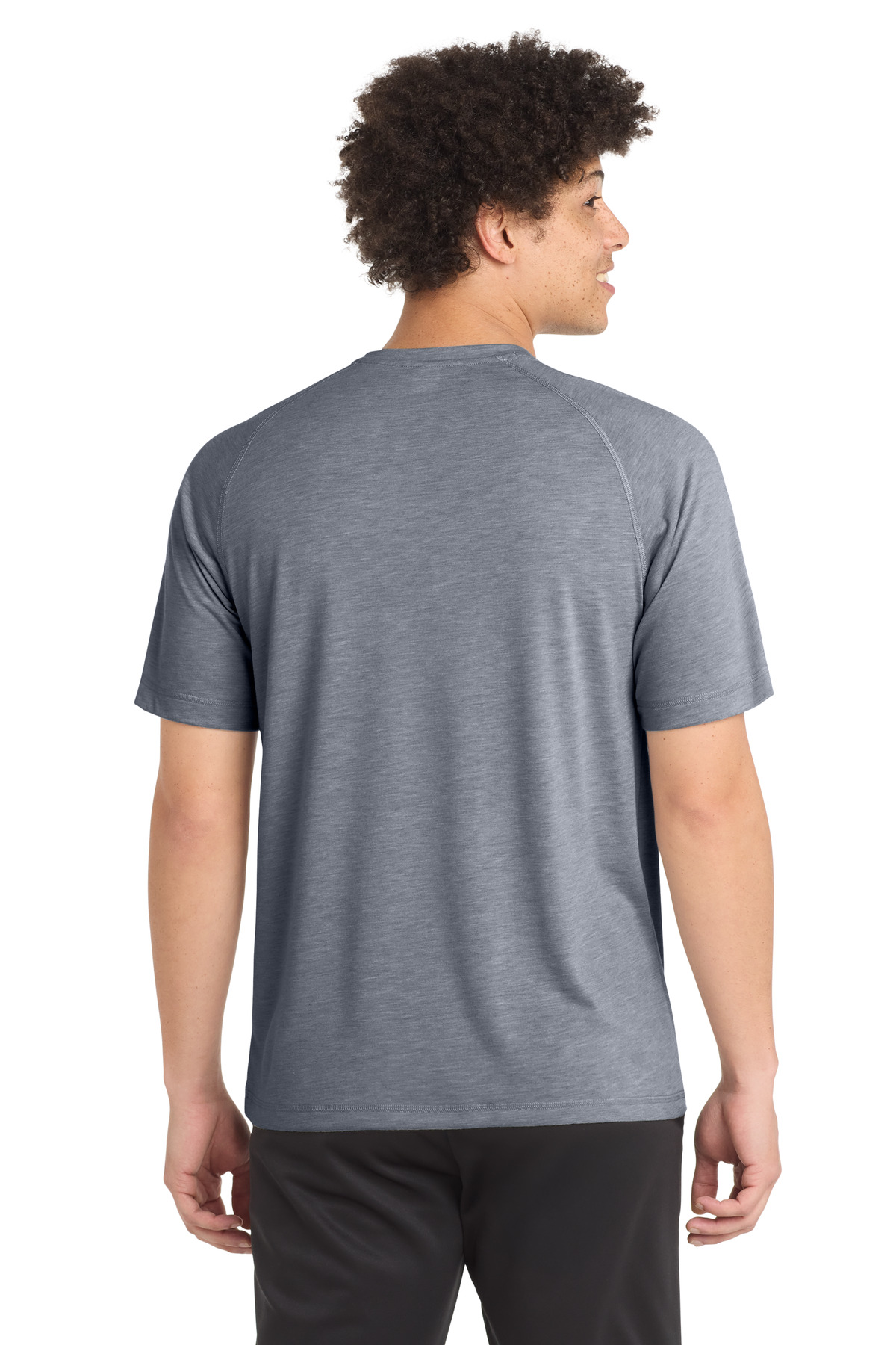 Sport-Tek PosiCharge Tri-Blend Wicking Raglan Tee. ST400 91