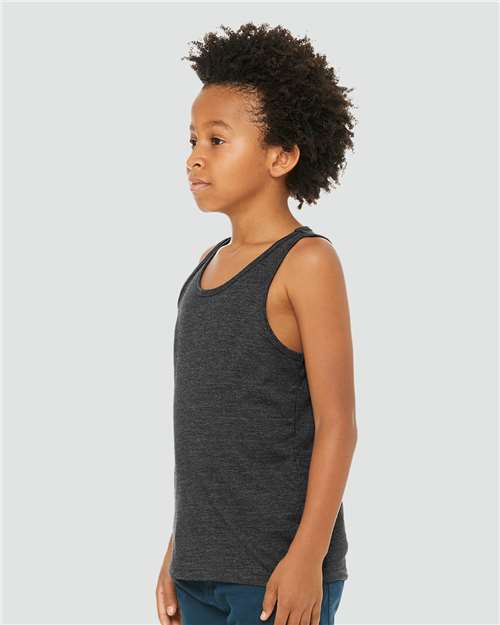 Youth Heather CVC Tank - 3480YCVC 25