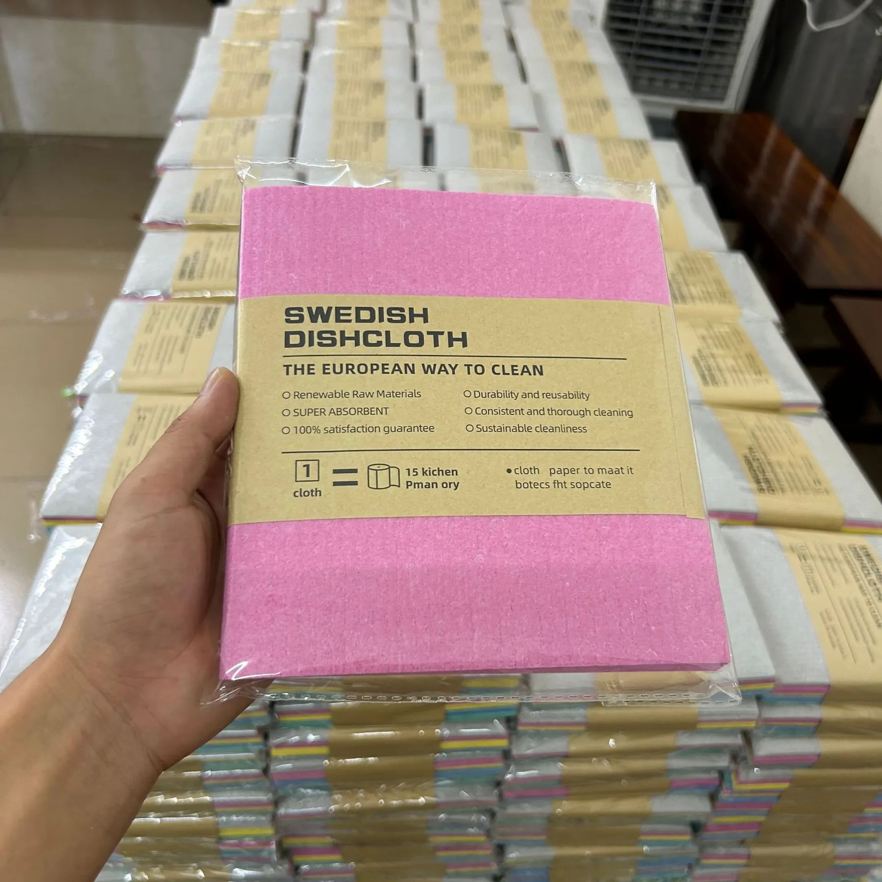 Solid Color Degradable Napkins Cloth 13