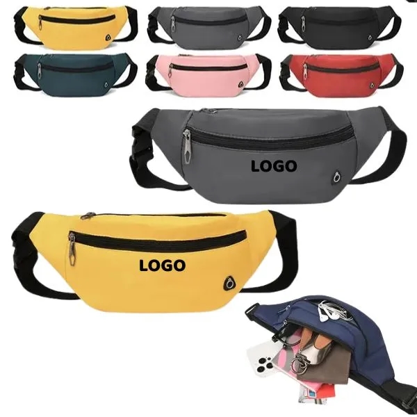 Two Zipper Crossbody Bag - Stylish Hands-Free Purse 2
