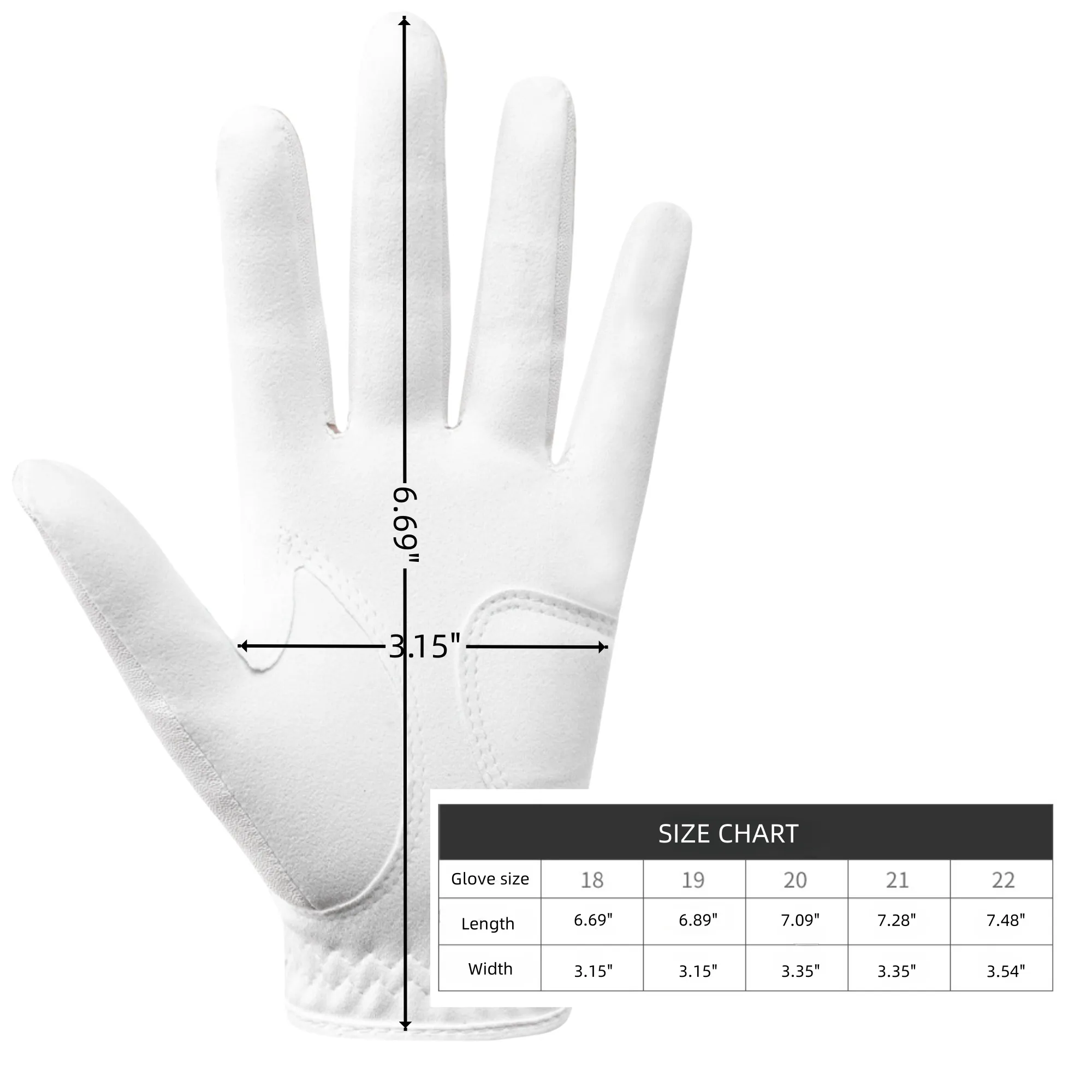 Single Golf Glove 3