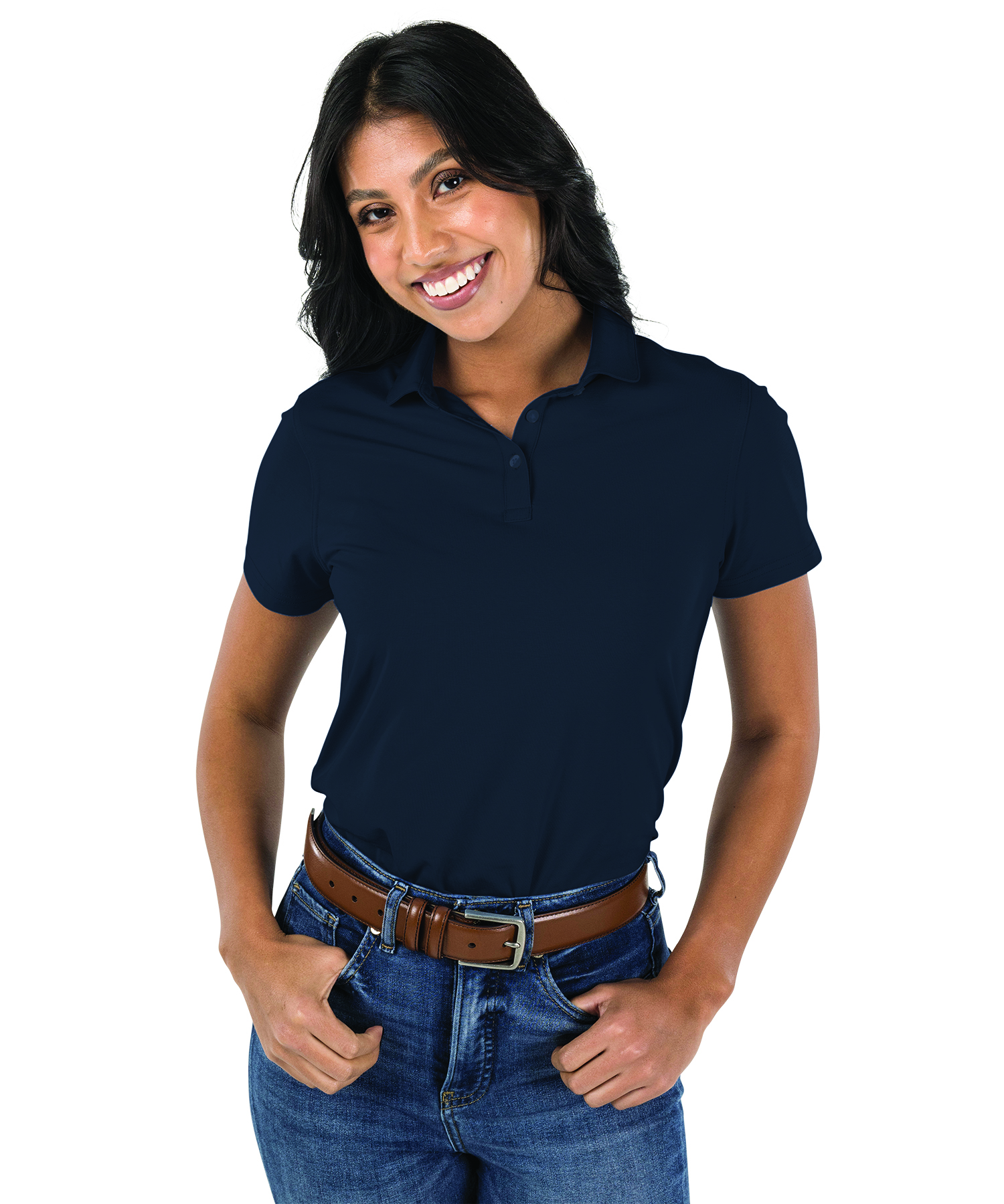 Women's Greenway Stretch Cotton Polo 5