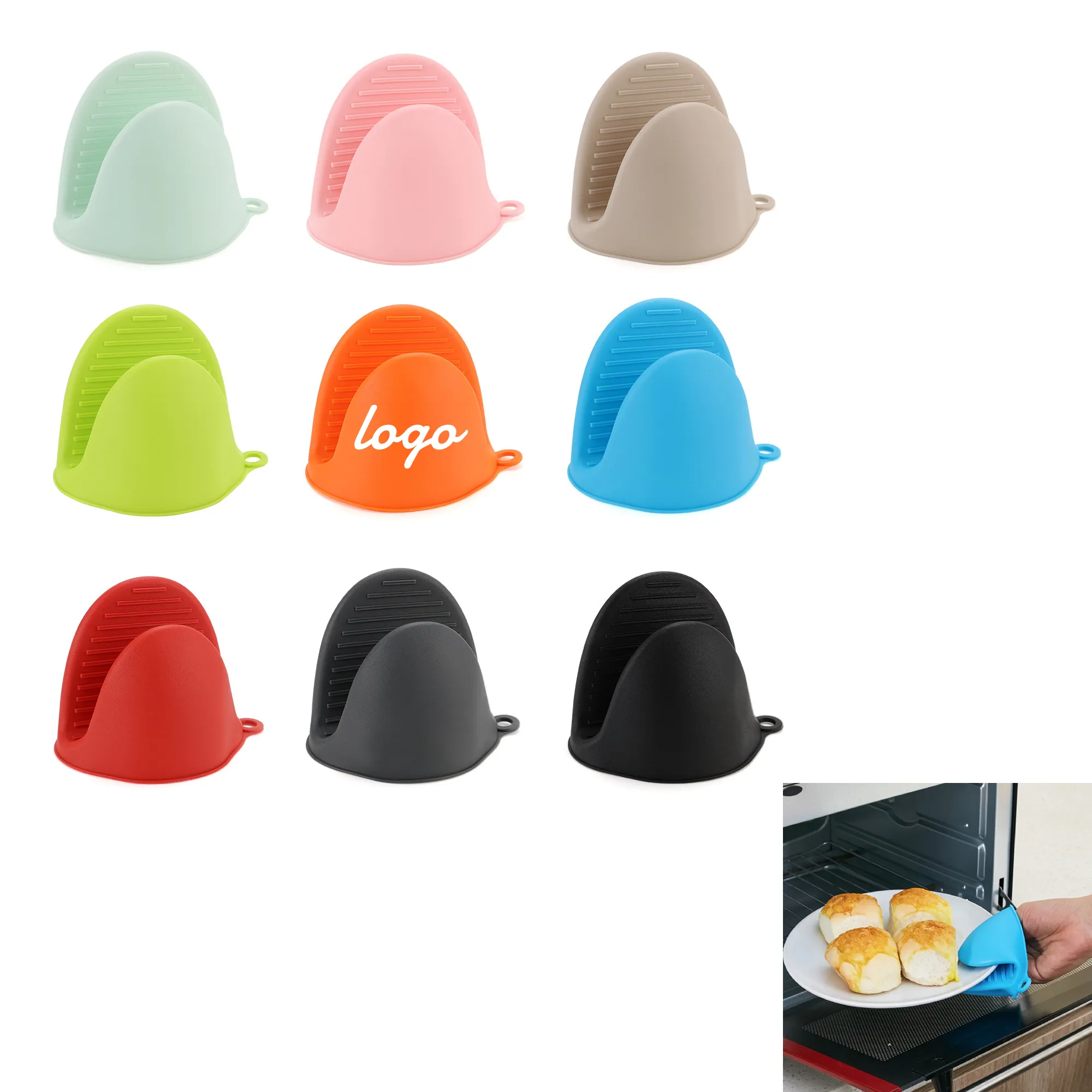 Colorful Silicone Oven Mitts