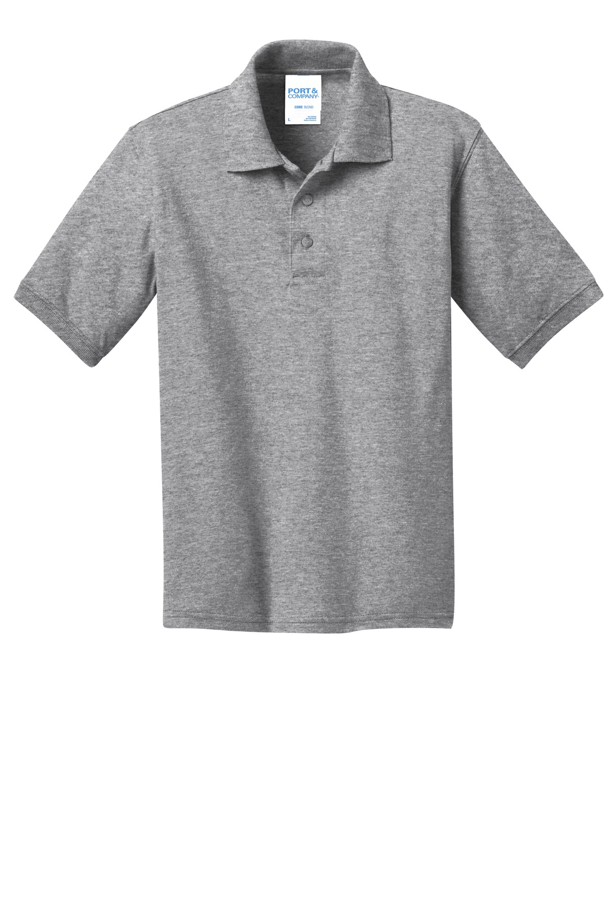 Port & Co Youth Core Blend Jersey Knit Polo. KP55Y 60