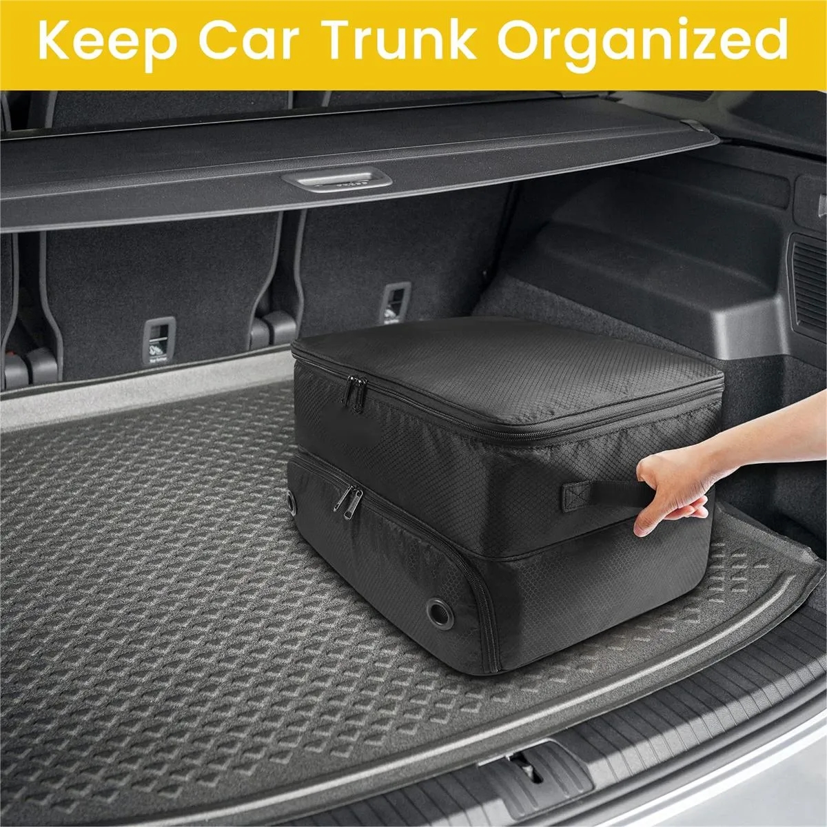 2 Layer Golf Trunk Organizer 9