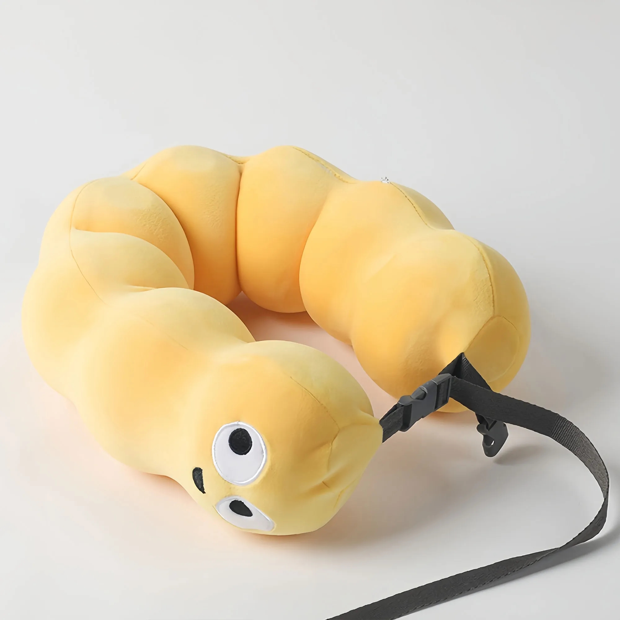 Portable Cute Snake Memory Foam Neck Pillow 4