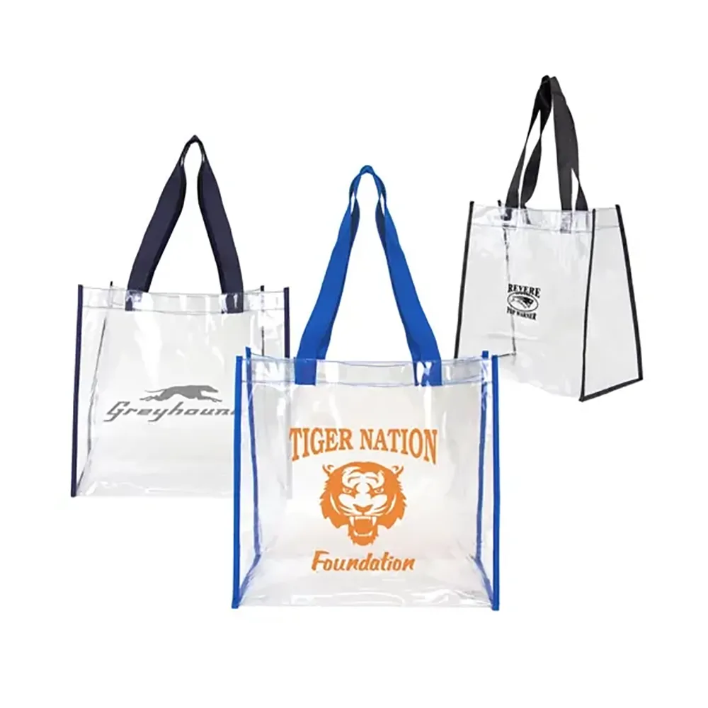 Transparent Promo Tote PVC Shopping Bag 2