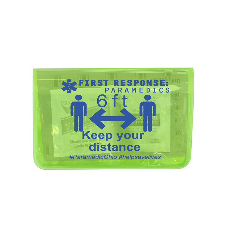 "Heal-on-the-Go L" 10 Piece Economy Healthy Living Pack in Colorful Vinyl Pouch 44