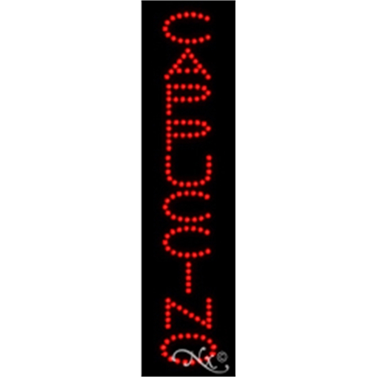 Cappuccino Economic LED Sign 2