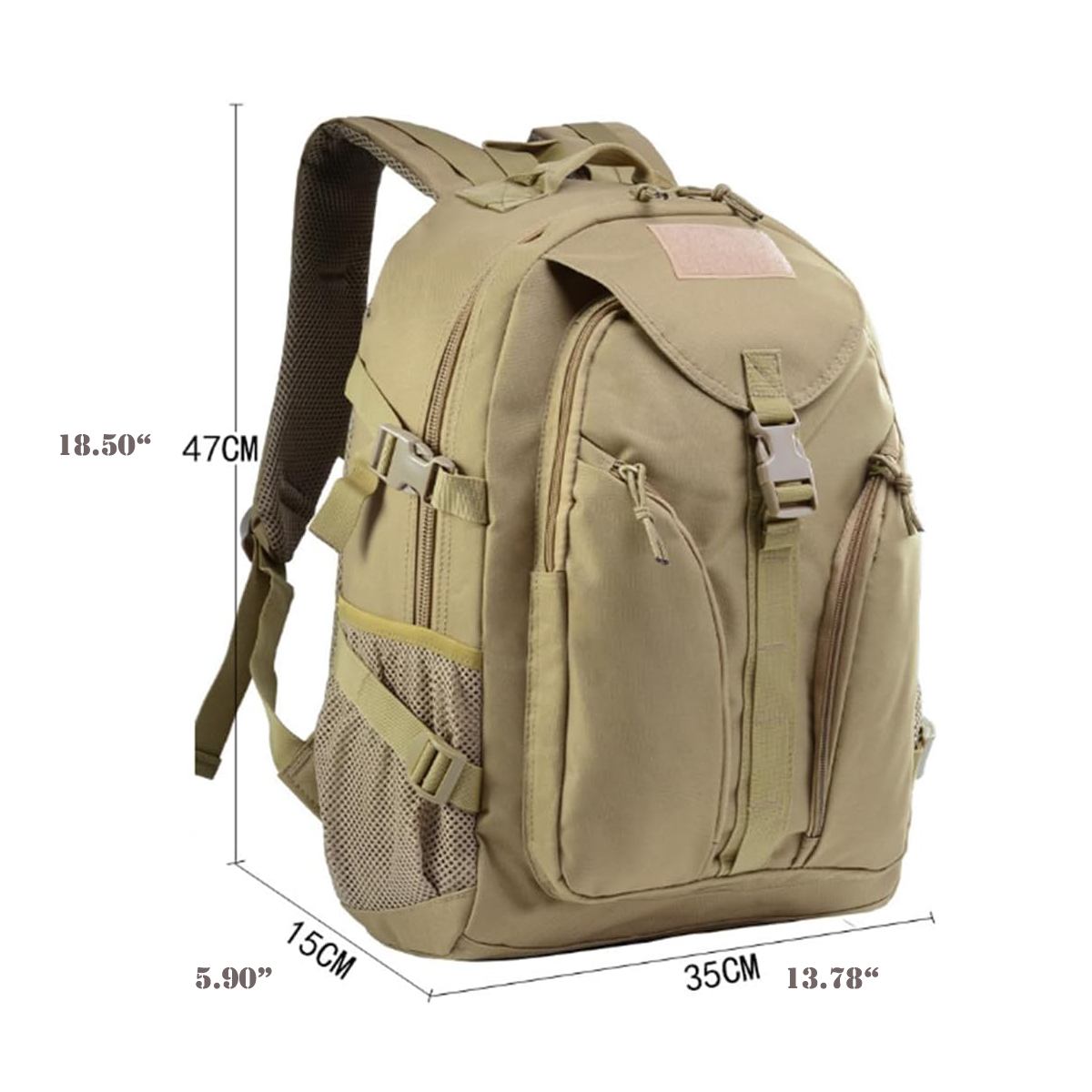 Camping Hiking Daypack Backpack Outdoor Bag 4